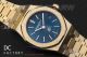 Replica Swiss Audemars Piguet Royal Oak Jumbo Yellow Gold Blue Dial Quartz Watch (2)_th.jpg